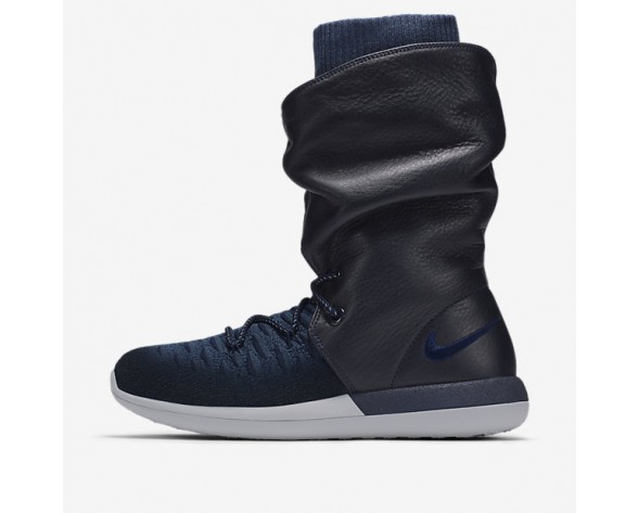 Nike zapatillas para mujer roshe two flyknit azul marino universitario/azul escuadrón/gris lobo/azul marino universitario 861708-1315