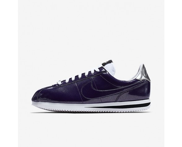 Nike zapatillas unisex cortez basic qs tinta/blanco/plata metalizado/tinta 819721-1352