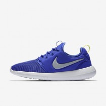 Nike zapatillas para hombre roshe two azul extraordinario/lima eléctrico/blanco/gris lobo 844656-141