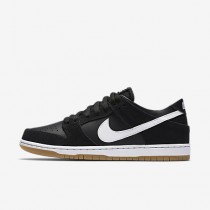 Nike zapatillas para hombre sb zoom dunk low negro/marrón claro goma/blanco 854866-439