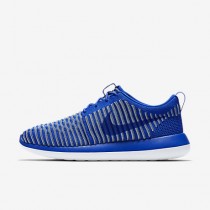 Nike zapatillas para hombre roshe two flyknit azul carrera/niebla océano/gris azulado/azul carrera 844833-691