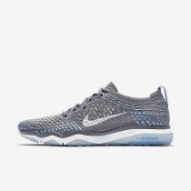Nike zapatillas para mujer zoom fearless flyknit gris azulado/azul polarizado/blanco 850426-1065