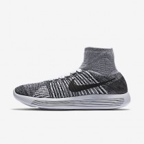 Nike zapatillas para mujer lunarepic flyknit blanco/negro 818677-1097