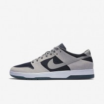 Nike zapatillas para hombre sb zoom dunk low gris medio/obsidiana oscuro/blanco/gris medio 864345-058