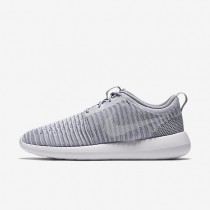 Nike zapatillas para hombre roshe two flyknit gris lobo/verde estadio/blanco 844833-104