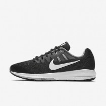 Nike zapatillas para hombre air zoom structure 20 negro/gris azulado/gris lobo/blanco 849576-334