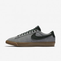 Nike zapatillas para hombre sb blazer low gris humo/blanco/naranja motor/negro 704939-644