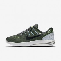 Nike zapatillas para mujer lunarglide 8 gris oscuro/verde fantasma/azul glacial/negro 843726-1186