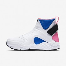 Nike zapatillas para mujer air huarache blanco/vuelo/rosa pow/negro 807313-1276