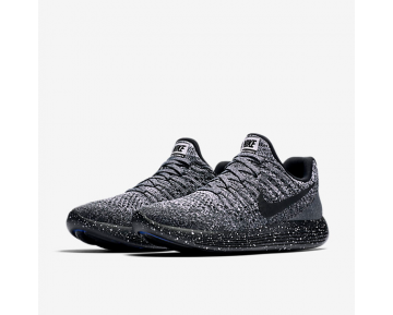 NIKE LUNAREPIC LOW FLYKNIT 2 CHAUSSURE DE RUNNING POUR FEMME Noir/Blanc/Bleu coureur/Noir 863780-041