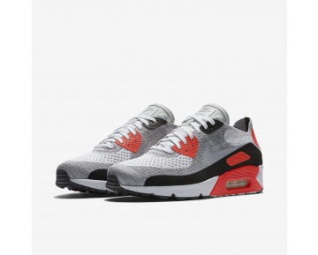 Nike zapatillas para hombre air max 90 ultra 2.0 blanco/carmesí brillante/negro/gris lobo 875943-006