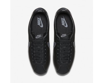 Nike zapatillas para hombre classic cortez leather negro/blanco/gris oscuro 749571-100