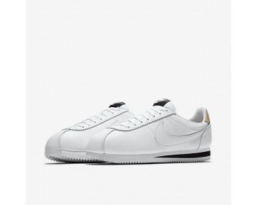 Nike zapatillas para hombre classic cortez leather blanco/negro/tostado vachetta/blanco 861535-113