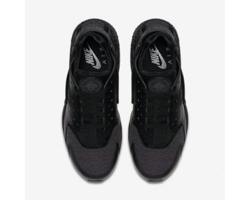 Nike zapatillas para hombre air huarache negro/negro/gris oscuro 318429-122