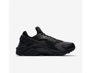 Nike zapatillas para hombre air huarache negro/negro/gris oscuro 318429-122