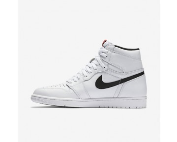 Nike zapatillas para hombre air jordan 1 retro blanco/blanco/negro 555088-155