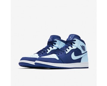Nike zapatillas para hombre air jordan 1 mid royal team/blanco/azul hielo 554724-159
