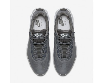 Nike zapatillas para hombre air max 95 ultra essential gris azulado/blanco/blanco 857910-188