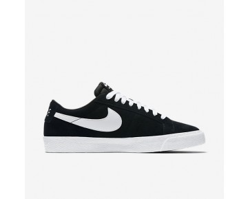 Nike zapatillas para hombre sb blazer low negro/marrón claro goma/blanco 864347-442