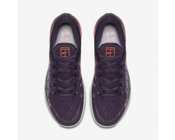 Nike zapatillas para hombre court zoom vapor 9.5 morado grandioso/platino puro/carmesí total/plata metalizado 885725-447
