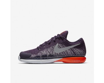 Nike zapatillas para hombre court zoom vapor 9.5 morado grandioso/platino puro/carmesí total/plata metalizado 885725-447