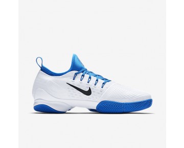 Nike zapatillas para hombre court air zoom ultra azul foto claro/negro/negro 881091-458