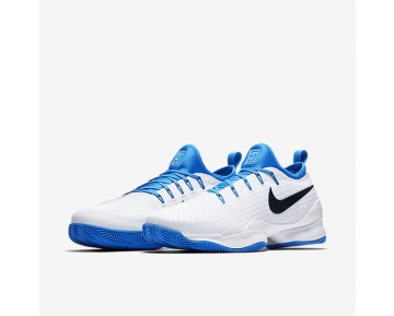 Nike zapatillas para hombre court air zoom ultra azul foto claro/negro/negro 881091-458