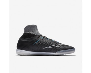 Nike zapatillas para hombre hypervenomx proximo ii gris lobo/azul cloro/negro 852577-545