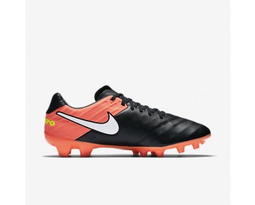 Nike zapatillas para hombre tiempo mystic v negro/hipernaranja/voltio/blanco 819236-572