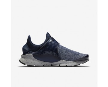 Nike zapatillas para hombre sock dart azul marino medianoche/rojo universitario/gris lobo/azul marino medianoch 859553-683