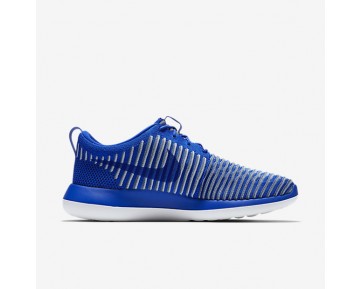Nike zapatillas para hombre roshe two flyknit azul carrera/niebla océano/gris azulado/azul carrera 844833-691