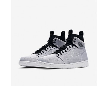 Nike zapatillas para hombre air jordan 1 retro blanco/negro/platino puro/moneda de oro metalizado 844700-727