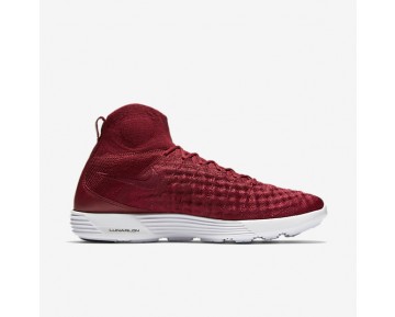 Nike zapatillas para hombre lunar magista ii flyknit rojo team/rojo team/blanco/rojo team 852614-741