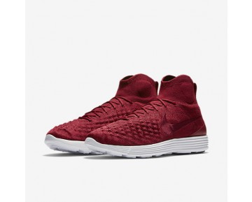 Nike zapatillas para hombre lunar magista ii flyknit rojo team/rojo team/blanco/rojo team 852614-741