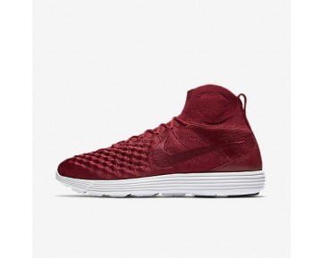 Nike zapatillas para hombre lunar magista ii flyknit rojo team/rojo team/blanco/rojo team 852614-741