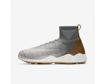 Nike zapatillas para hombre zoom mercurial flyknit gris oscuro/carbón claro/marrón medio goma/gris pálido 844626-751