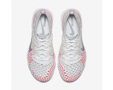 Nike zapatillas para mujer zoom fearless flyknit blanco/rosa carrera/tinte melón/gris lobo 850426-1066