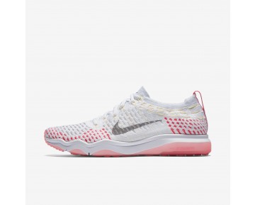 Nike zapatillas para mujer zoom fearless flyknit blanco/rosa carrera/tinte melón/gris lobo 850426-1066