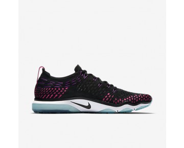 Nike zapatillas para mujer zoom fearless flyknit negro/azul cloro/morado vivo/blanco 850426-1067
