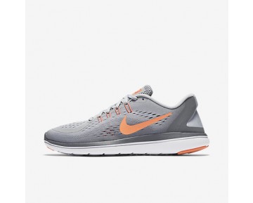 Nike zapatillas para mujer flex rn gris lobo/gris azulado/mango brillante/resplandor crepuscular 898476-1173