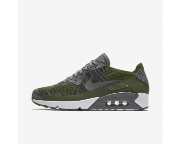 Nike zapatillas para hombre air max 90 ultra 2.0 verde puro/blanco/negro/gris oscuro 875943-001