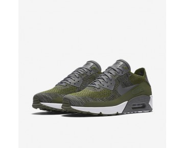 Nike zapatillas para hombre air max 90 ultra 2.0 verde puro/blanco/negro/gris oscuro 875943-001