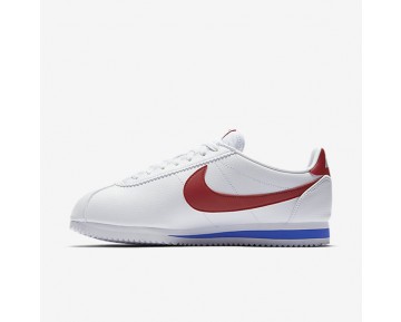 Nike zapatillas para hombre classic cortez leather blanco/royal universitario/rojo universitario 749571-097