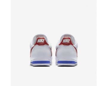Nike zapatillas para hombre classic cortez leather blanco/royal universitario/rojo universitario 749571-097