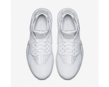 Nike zapatillas para hombre air huarache blanco/platino puro/blanco 318429-121