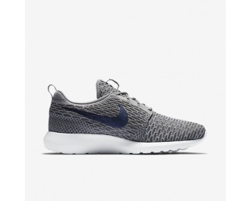 Nike zapatillas para hombre roshe flyknit carbón claro/gris lobo/gris oscuro/obsidiana oscuro 677243-173