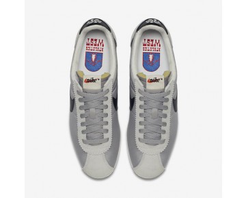 Nike zapatillas para hombre classic cortez nylon plata mate/vela/negro 844855-223