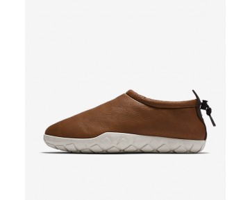 Nike zapatillas para hombre air moc bomber coñac/marrón terciopelo/hueso claro 862439-263
