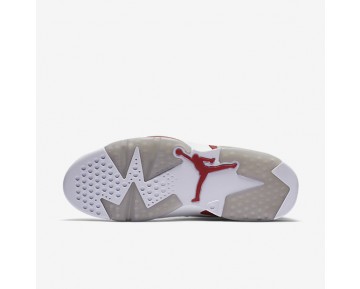 Nike zapatillas para hombre air jordan 1 retro blanco/platino puro/rojo gimnasio 384664-286