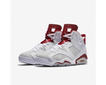 Nike zapatillas para hombre air jordan 1 retro blanco/platino puro/rojo gimnasio 384664-286